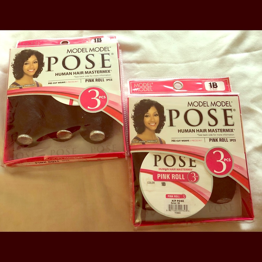 COPY - Model Model POSE  Human Hair Mastermix. Co…